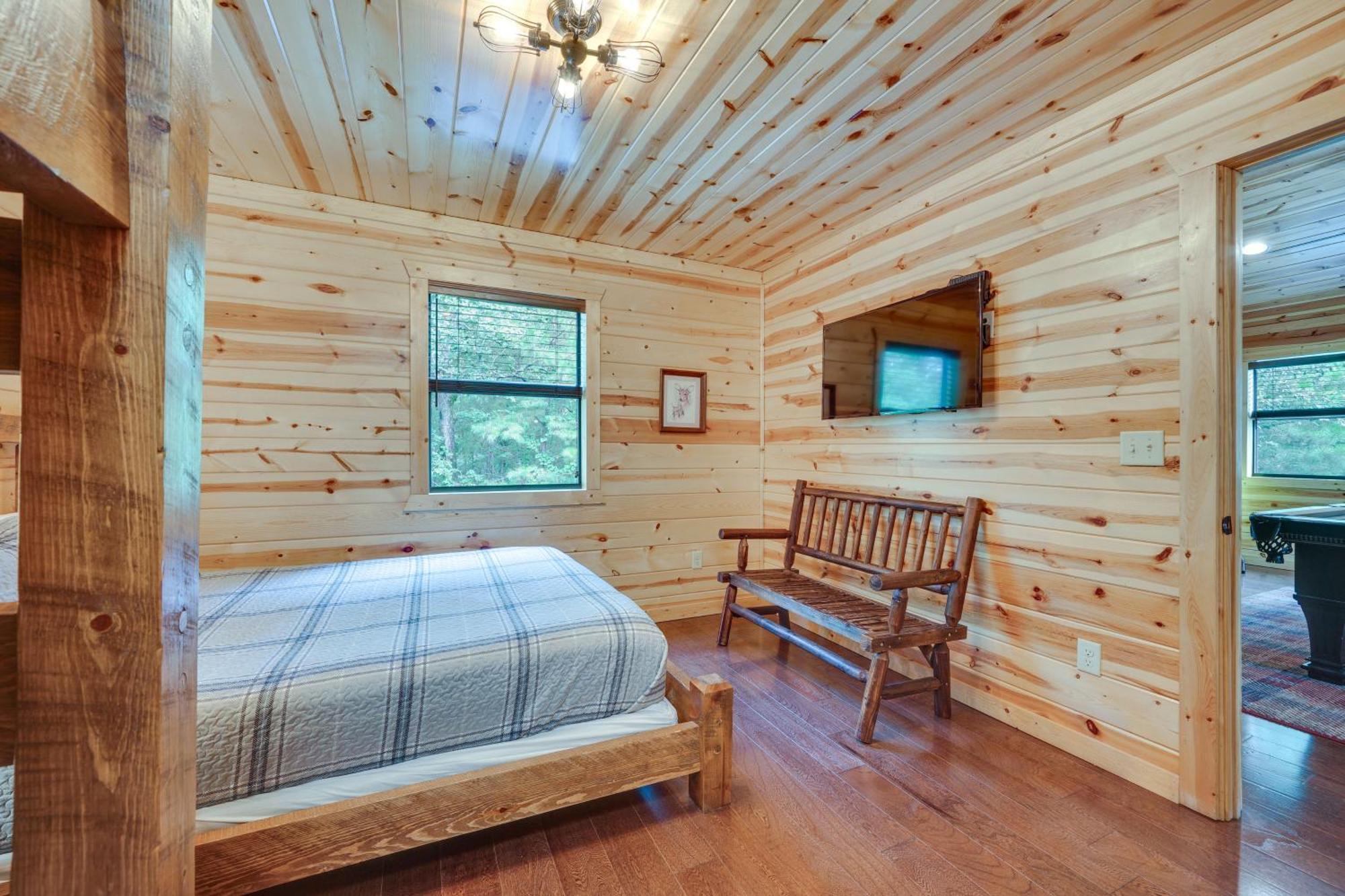 Penny Lane Lodge Broken Bow Cabin Less Than 6 Mi To Lake Dış mekan fotoğraf