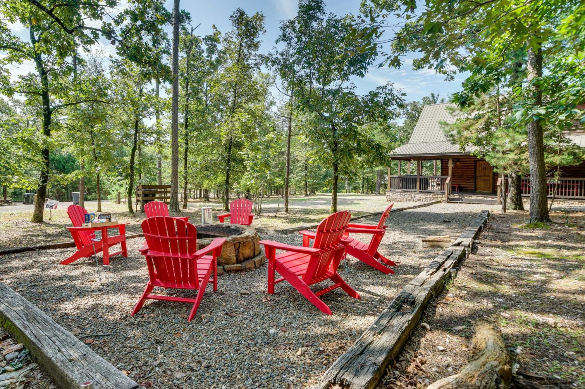 Penny Lane Lodge Broken Bow Cabin Less Than 6 Mi To Lake Dış mekan fotoğraf